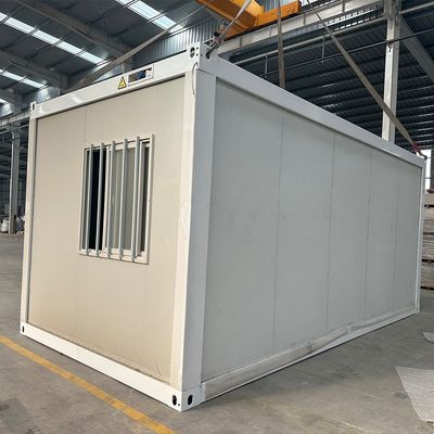 20 40 フィート 高級モデル プリファブ モジュラルの小屋 車輪付き トレーラー 折りたたむコンテナハウス 70% 時間節約の利点