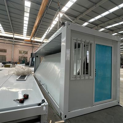 ローカル標準電気 田舎式デザインスタイル ストレージ用コンテナハウスのための強固で安定した拆卸可能な折りたたむ小屋