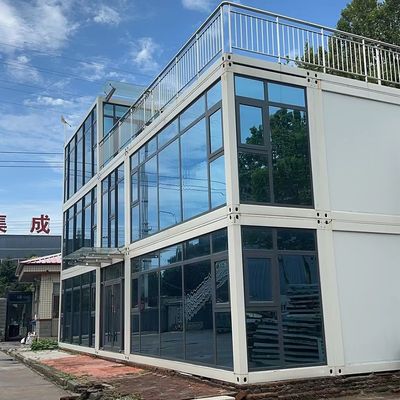 切断可能なコンテナハウス 組み立て プリファブリック・モジュールハウス