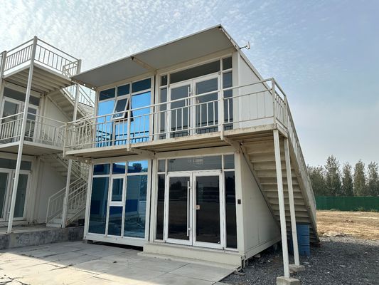 オーダーメイド 20FT/40FT ホテル プリファブ モダンハウス フラット パック コンテナ ホテル 宿泊ソリューションのためのヴィラ