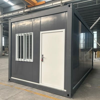 単一パッケージ サイズ 600×600×300cm 20ft 30ft 40ft 急速なビルディング フラットパック モジュール型ホーム 防水プリファブハウス コンテナ