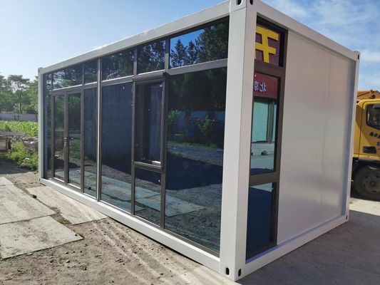 スピードとエコ 20ft 30ft 40ft フラットパック 切り離せる家 サンドイッチパネル 小さなコンテナ 家 利点 コンテナ出荷