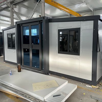 ハウス ホーム ホテル 20 40ft 簡単にインストール モジュラルのコンテナハウス 熱保温 軽鋼 プリファブリックハウス