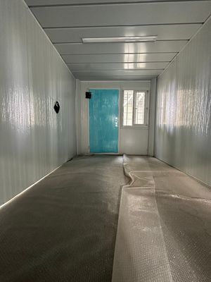 柔軟な組み立て 40 Ft ハリケーン 防災 折りたたみコンテナハウス ポータブル モバイルハウス 折りたたみコンテナハウス オフィス用