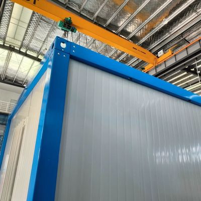 50mm EPS/ロックワールと簡単に組み立てられるカスタマイズされた壁材料の取り外し可能なプリファブリックミニハウス