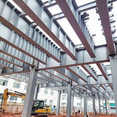 Q235/Q355 建設中の工業用プリファブワークショップ用金属建材