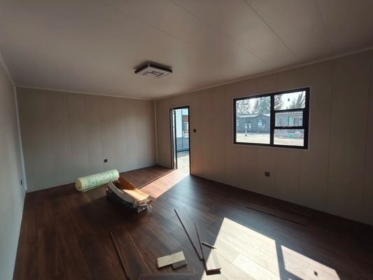グリーンハウス 直角型 プリファブリックハウス パーソナライズされた木造屋用の壁パネル