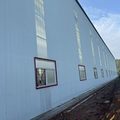 プリファブリック・モジュール型住宅 簡単に設置できる 鉄筋構造 ワークショップ 直接供給とアルミ合金窓の建物