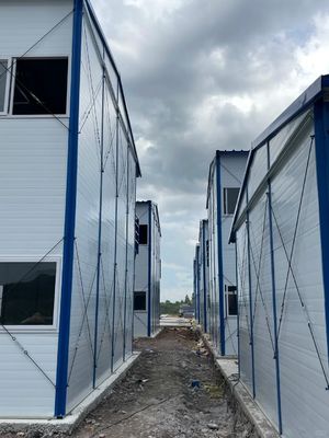 低炭素 プリファブリック 鶏屋 サンドイッチ パネル 20フィート 住宅 鉄 プリファブリック 住宅 アルミ 窓