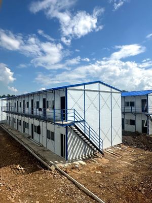 サンドイッチパネル 2 ベッドルーム ワークショップ 倉庫 建設 建設 タイのオフィス 調整可能で手頃な価格