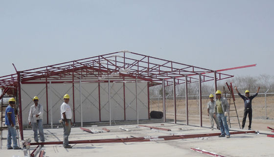 プリファブハウス オーストラリア 標準 ワークショップ 倉庫 建築 アルミ窓付きオフィス