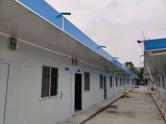 青白ライトステール構造枠 南アフリカ 4 ベッドルームのプリファブハウス 2階建て豪華ドームハウス