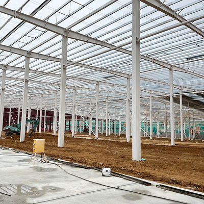 熱浸し 鋼筋構造 金属倉庫 送料無料 直接供給 迅速な製造 プリファブリック ワークショップ