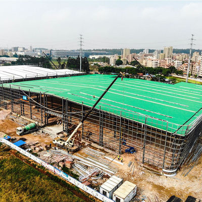 最良の鋼鉄構造 倉庫 建築 工房 工業 建築 鉄鋼構造 迅速な設置の利点