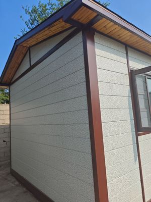 海岸デザイン様式 木製床 プリファブリックハウス
