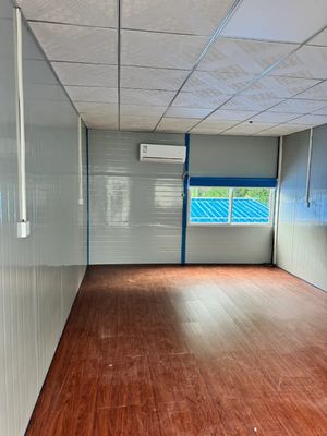 ワークショップ 倉庫 建設 事務所 鉄製 プリファブリックハウス 50/75/100mm 波サンドイッチパネル 壁