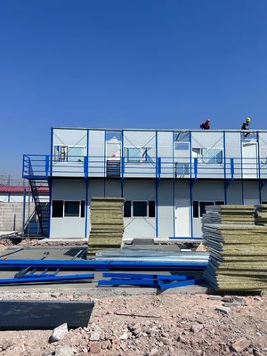 20FT/40FT オーダーメイド プリファブリック 鉄筋ハウス ワークショップ 倉庫 建設オフィスのためのモジュールハウス