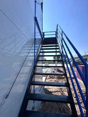 20FT/40FT オーダーメイド プリファブリック 鉄筋ハウス ワークショップ 倉庫 建設オフィスのためのモジュールハウス
