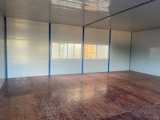 20FT/40FT オーダーメイド プリファブリック 鉄筋ハウス ワークショップ 倉庫 建設オフィスのためのモジュールハウス