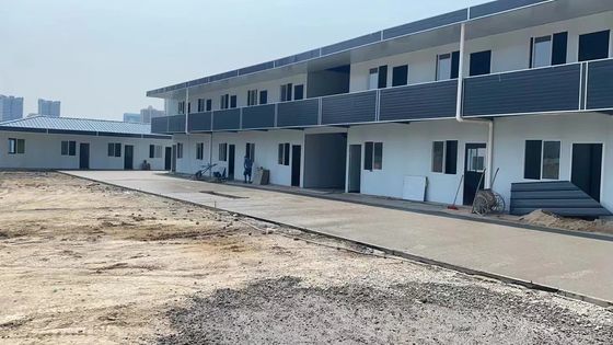 20FT/40FT カスタマイズされたモジュール型住宅 安全で環境に優しい生活のためのプリファブリックハウス