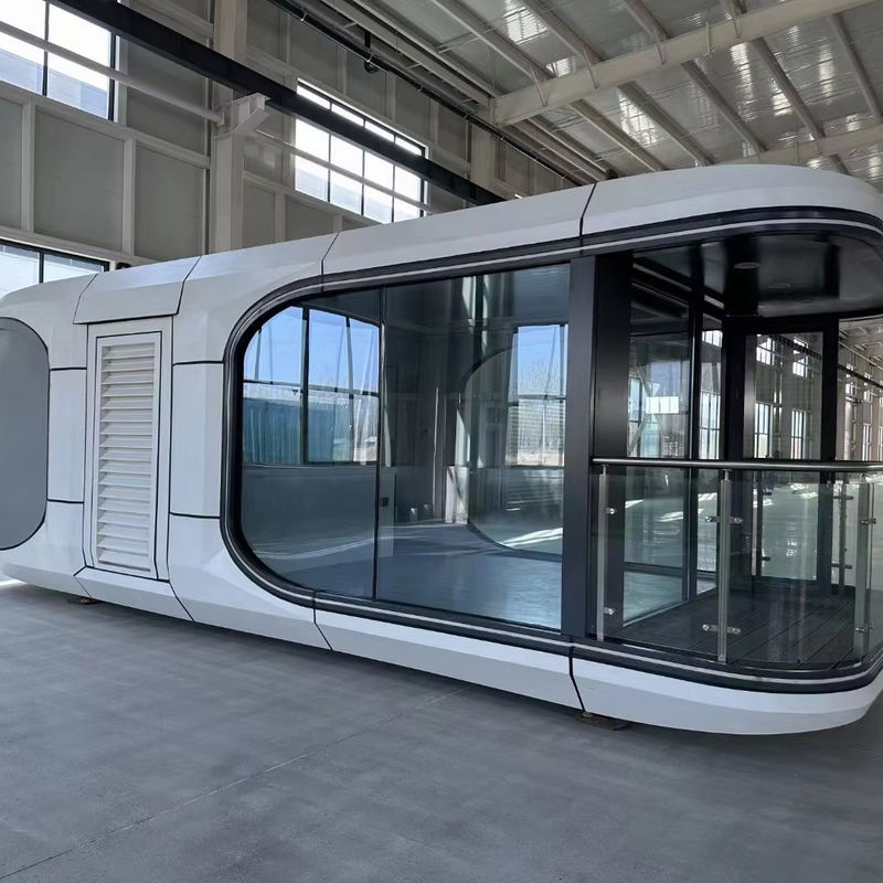 豪華屋外リゾート モバイル プリファブ 小型住宅 ホーム スペース カプセル リビング コンテナハウス ホテル用 カスタマイズされた色