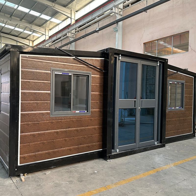 コンテナ 送料 カスタマイズされた色 20ft 40ft 拡張可能なコンテナハウス キッチンとリビング 3 ベッドルーム