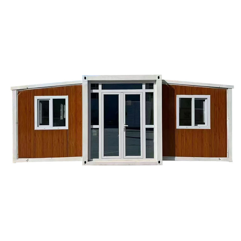 簡単に折りたたむ鋼鉄住宅 リビング 専用キャンプとホテルのための豪華コンテナハウス