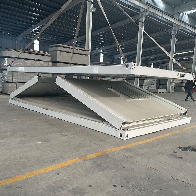 3 2 1 ベッドルーム コンテナ ポータブル EPSサンドイッチパネル壁付き小型プリファブハウス 折りたたみやすい