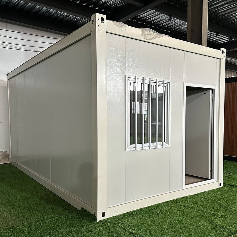 プロフェッショナル 40ft 20ft 迅速なインストール プリファブリックフラットパックホーム 多機能の電熱鋼枠
