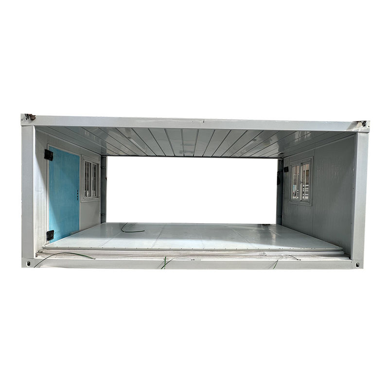 20FT 折りたたむコンテナハウス オフィス用サンドイッチパネル ミニハウスコンテナ 準備済み プロのカスタマイズ