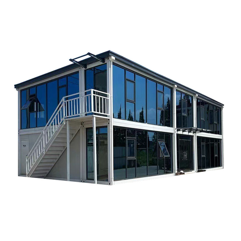 サンドイッチパネル 大型プリメイド バンガロー モジュラルのコンテナハウスのための製造住宅 屋外生活