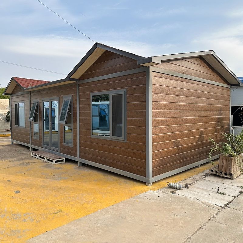 迅速な組み立て フラットパック 防火 収納 コンテナ モジュール型住宅 プリファブ住宅 近代的なデザインとカスタム要求