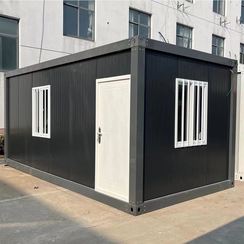 プリファブ 安全な 強い 安定した 折りたたむ 携帯 防水 コンテナ ハウス 農家 デザイン スタイル と セキュリティ ドア