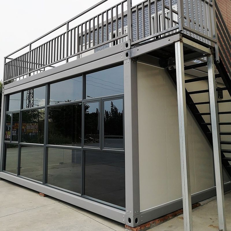 ローカーボン・ラグジュアリー デタッチャブル コンテナ オフィスハウス ローカル・スタンダード・電源付き 20FT/40FT デザイン