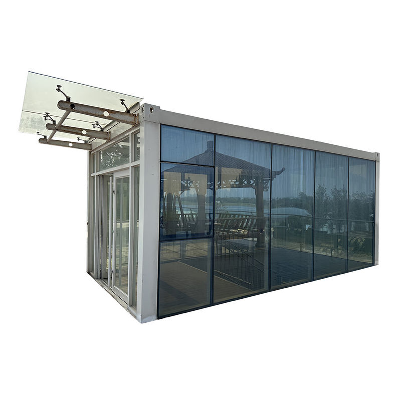 20FT/40FT カスタマイズされた低炭素モジュールハウス 豪華用プリファブハウス フラットパックコンテナハウジング 空間節約ソリューション
