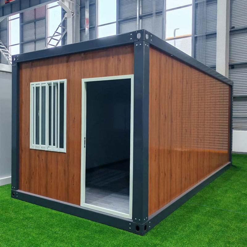 セキュリティ ドア オーダーメイド カラーと屋根の防水 屋外 モジュール型コンテナハウス