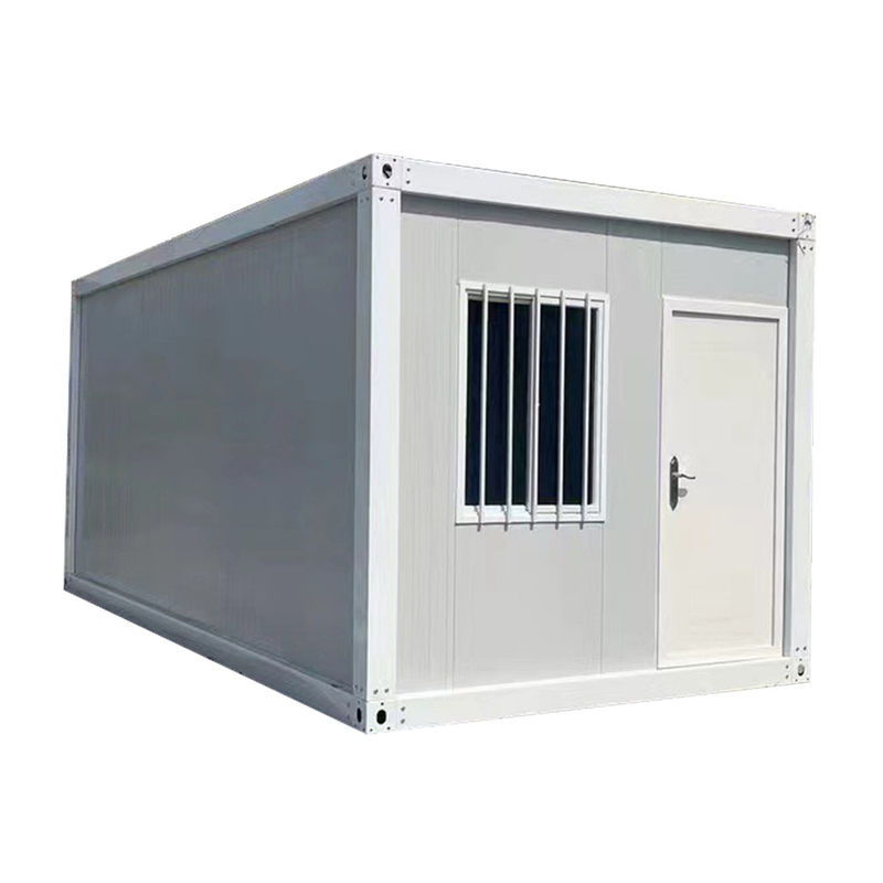 コンテナの荷物内のホテルのために取り外せるグリーンコンテナハウス 20 フィートグリーン低炭素