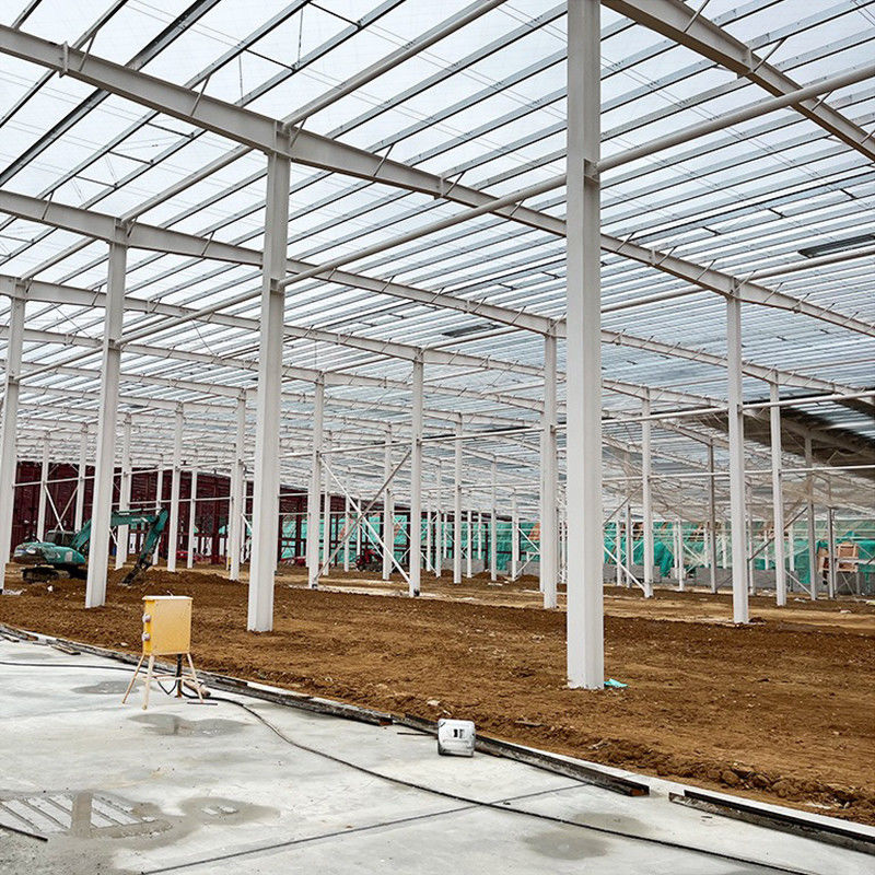 熱浸し 鋼筋構造 金属倉庫 送料無料 直接供給 迅速な製造 プリファブリック ワークショップ