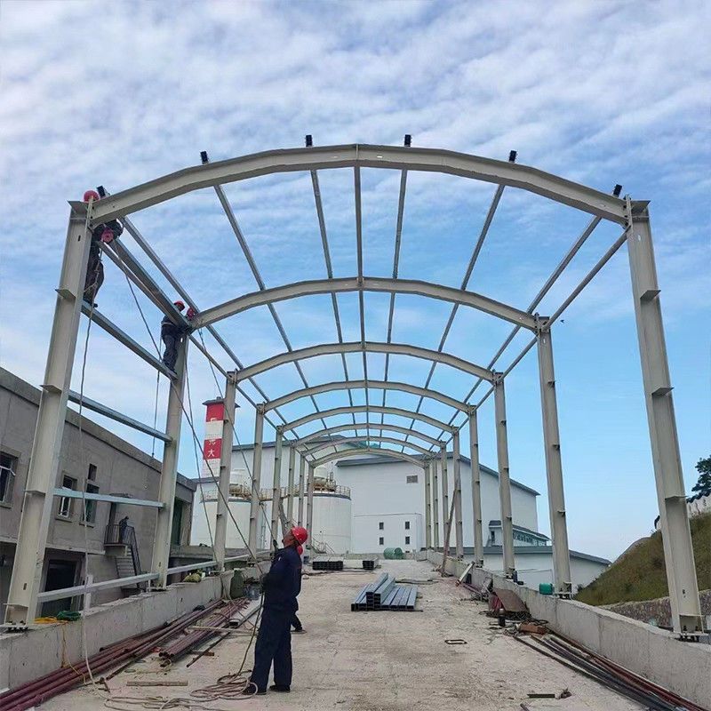 鉄鋼構造 広範囲倉庫 鉄鋼建築工房 工場用プリファブリック倉庫