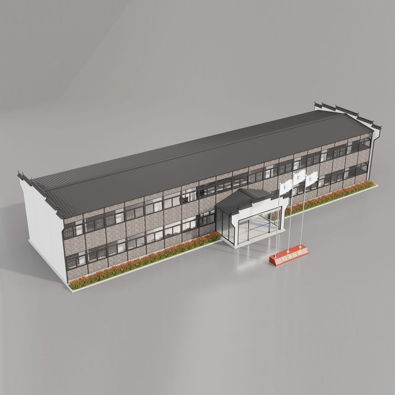 ワークショップ 倉庫 建設 事務所 鉄製 プリファブリックハウス 50/75/100mm 波サンドイッチパネル 壁
