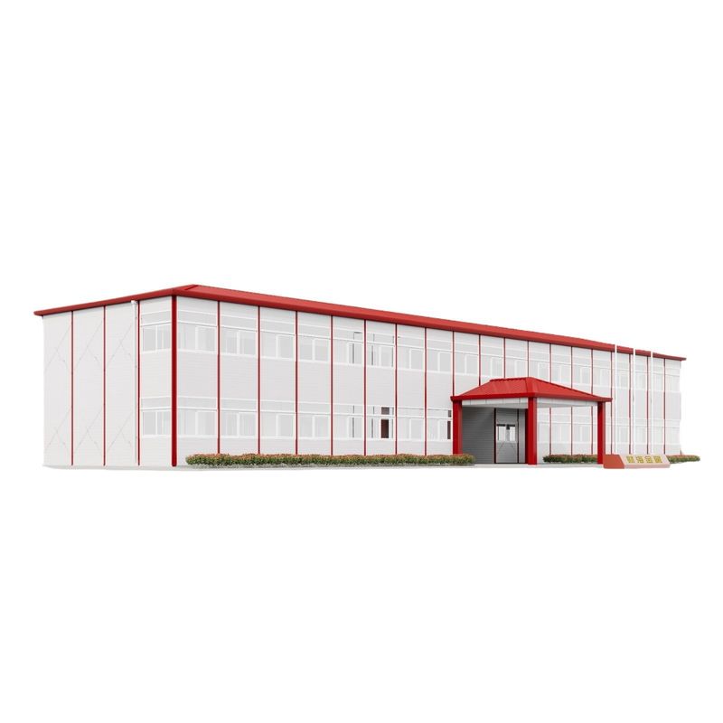 20FT/40FT オーダーメイド プリファブリック 鉄筋ハウス ワークショップ 倉庫 建設オフィスのためのモジュールハウス